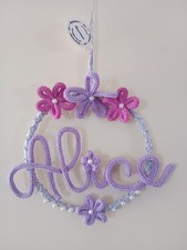 fiocco nascita bimba Tricotin