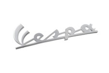 Scritta targa gamba antica