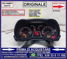 QUADRO STRUMENTI CONTA KM DISPLAY 2 RIGHE cornice ganci rotti FORD KA 2 1.2 BENZ