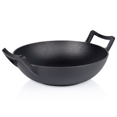 Padella wok ghisa - wok, in