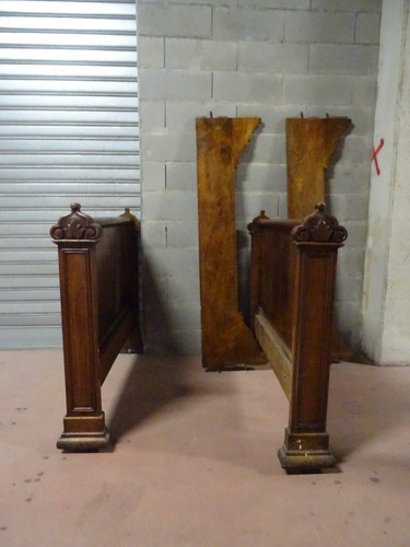 Letto carlo noce prima - letto,