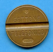 Gettone telefonico 7804 - gettone,