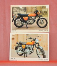 LOTTO 2 FIGURINE HONDA CB 500 CB 750 SUPER RAF TORINO