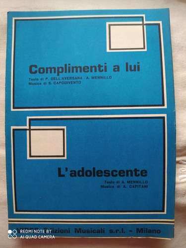 Capodivento complimenti a - s., "complimenti