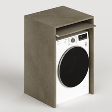 Mobile bagno coprilavatrice legno Mobili lavanderia argilla ripiano estraibile
