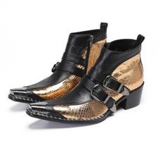 Stivaletto uomo a punta tacco