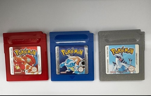 Lotto giochi pokemon rosso - lotto,