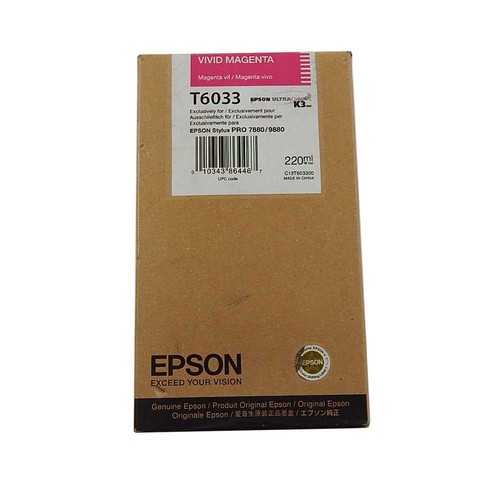 Cartuccia epson t6033 vivid - cartuccia,