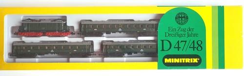 Minitrix set con loco - con, e
