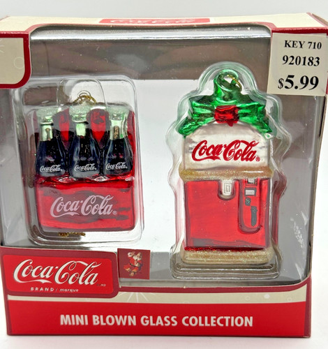 Coca cola mini vetro - coca-cola, soffiato