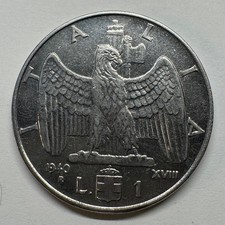 1940 Italia 1 Lira - Moneta