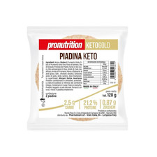 PRONUTRITION PIADINA KETO - PADINA CHETOGENICA CON SOLI 2,5G DI CARBO