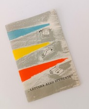 ♥ RARO LETTERA ALLO STUDENTE OLIVETTI opuscolo 1956 T82