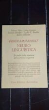 PROGRAMMAZIONE NEURO LINGUISTICA-Casa Editrice Astrolabio 1982