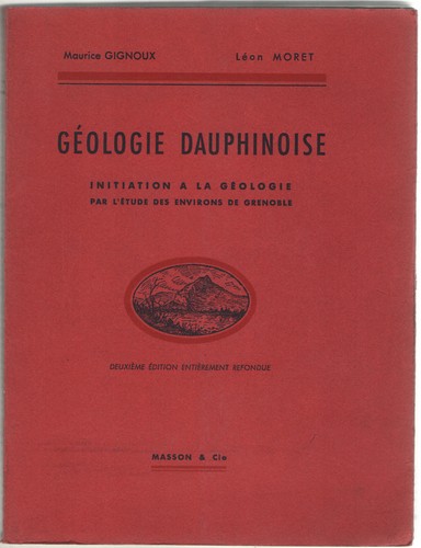 Gignoux moret géologie - gignoux,