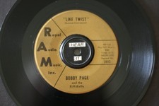 BOBBY PAGE "LIKE TWIST" 1962