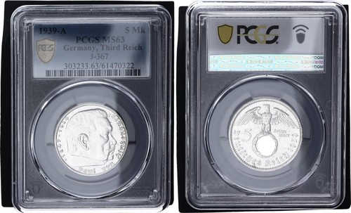 Reich reichsmark argento - 3.,