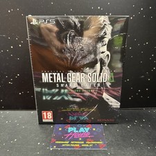 METAL GEAR SOLID DELTA DELUXE PS5 EDITION PAL ITA ITALIANO STEELBOOK PLAYSTATION