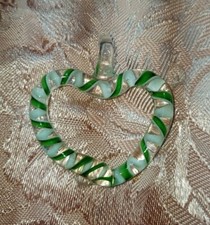 CIONDOLO CUORE ❤️💖 -VETRO DI MURANO.,,