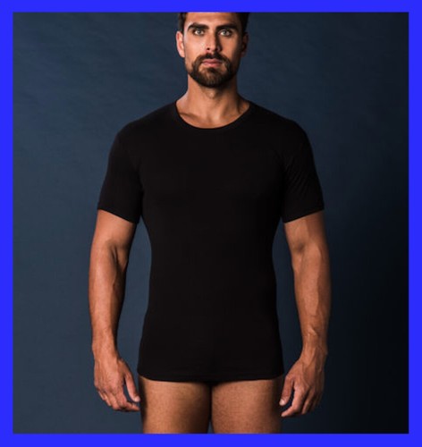 Maglia intima uomo nera in - da,