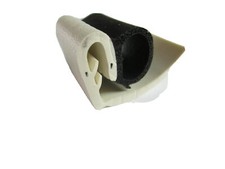 Guarnizione porta paraspigoli con labbro di copertura avorio anima in metallo Dethleffs