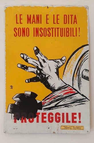 Cartello anni pubblicità - anni, 60