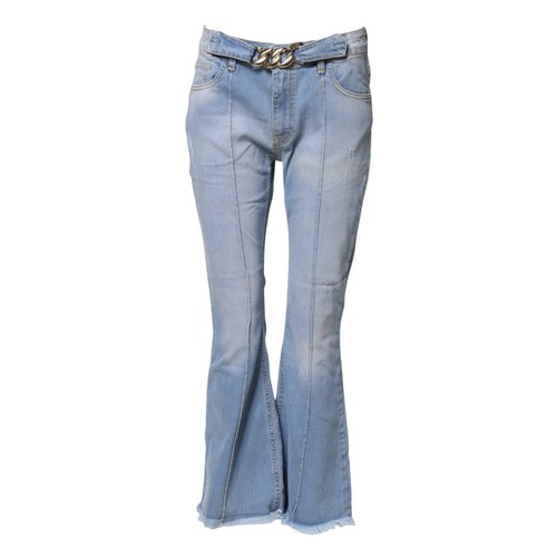 Jeans cristina effe blu chiaro - jeans,