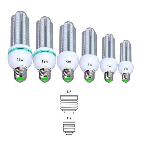 Lampadina led e27 e14 7w - e27,