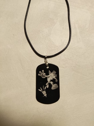 Collana unisex piastrina - unisex,