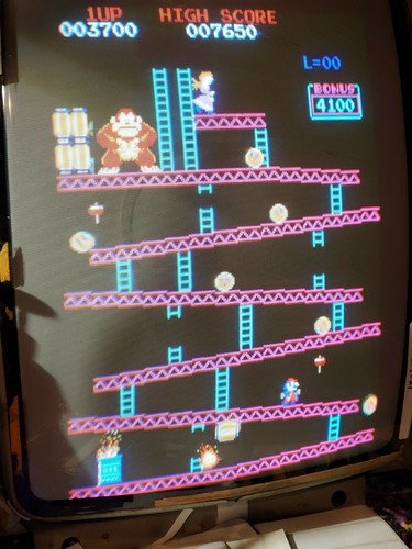 Donkey kong coin arcade pcb - donkey,