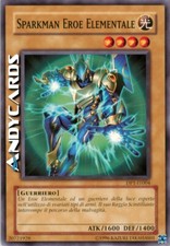 SPARKMAN EROE ELEMENTALE • (Elemental Hero Sparkman) • Comune • DP1 IT004 • Unl