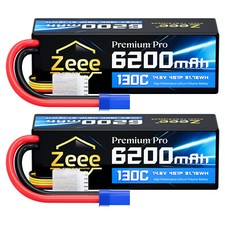 2x Zeee 4S 14.8V 6200mAh