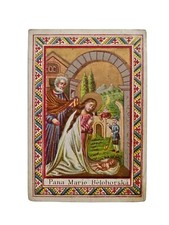 *HH* Antico santino holy card