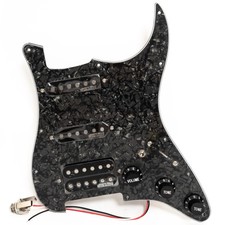 Set battipenna precablato per chitarra per pickup Humbucker Strat SSH Alnico 5