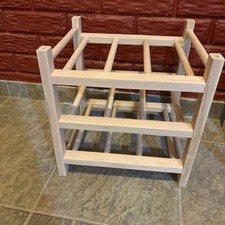 Porta vino vintage in legno