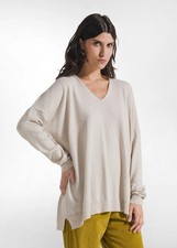 Maglia over Deha donna manica lunga maglione in cashmere moda tempo libero