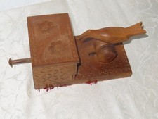 Vintage Distributore In Legno