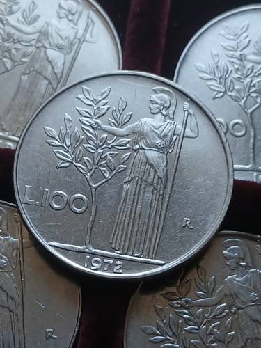100 lire 1972 minerva - 1972,