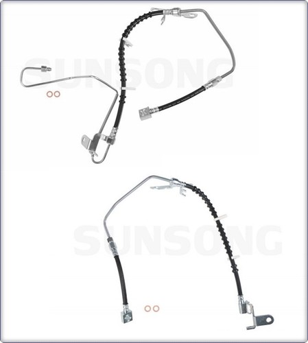 Posteriore tubo freno - 2x,