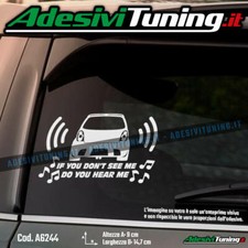 Adesivo If you don't see me do