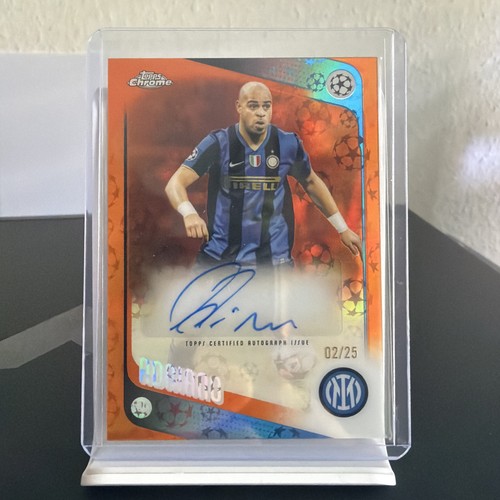 Topps chrome ucc adriano - ucc, 25/26