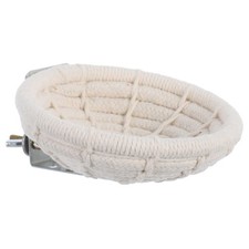 Corda di cotone nido di uccelli intrecciati a riposo luogo riproduttore