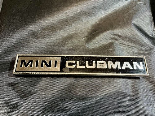 Mini clubman scritta logo in - clubman-,