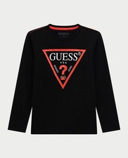 T-Shirt nera manica lunga