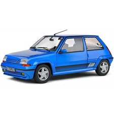 Diecast SOLIDO scala 1:18 - Renault 5 GT Turbo Mk2 1989 colore blu - S1810003
