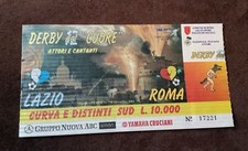 BIGLIETTO TICKET LAZIO ROMA