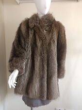 Pelliccia di marmotta argentata - toni del marrone