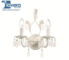 Applique shabby ap2 bianco - ap2,