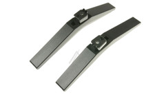 (NEW) Set Base COPPIA PIEDI STAND TV LG L + R 32LQ6300 NERI + VITI NUOVI