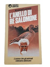 Konrad Lorenz, L'anello Di Re Salomone Bompiani 1986 A1801